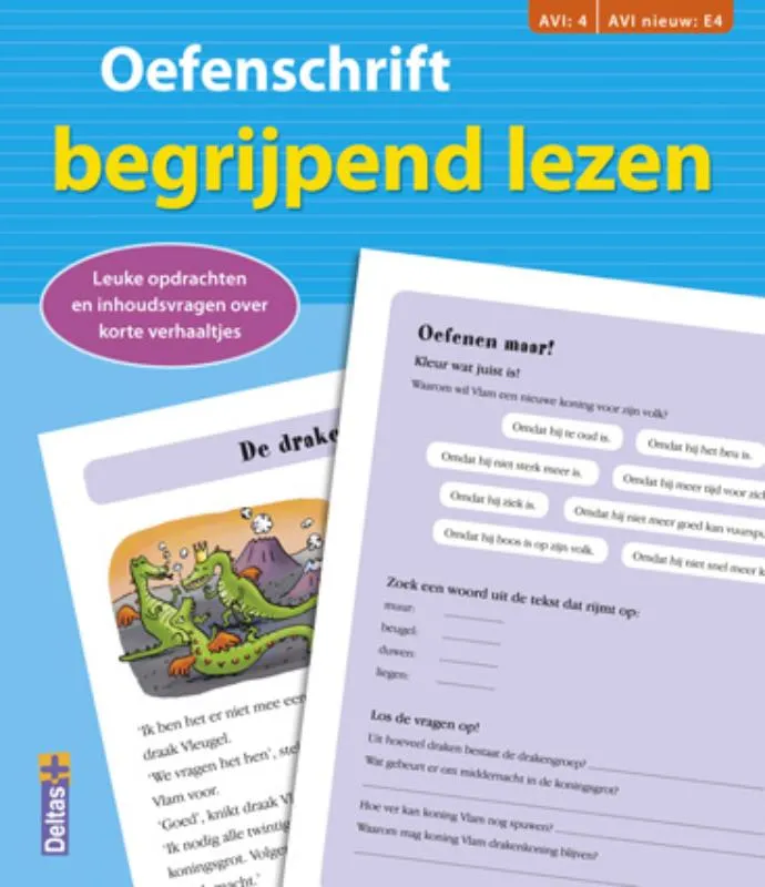 Oefenschrift begrijpend lezen leuke opdrachten en inhoudsvragen over eenvoudige verhaaltjes 2de leerjaar | 9789044731729 Oefenschrift begrijpend lezen leuke opdrachten en inhoudsvragen over eenvoudige verhaaltjes 2de leerjaar