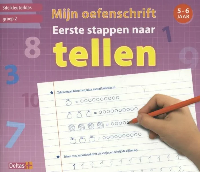 Mijn oefenschrift eerste stappen naar tellen (5-6 j.)