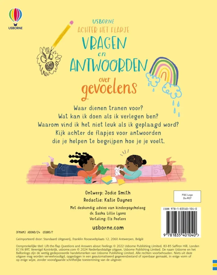 Vragen en antwoorden over gevoelens - Afbeelding 2