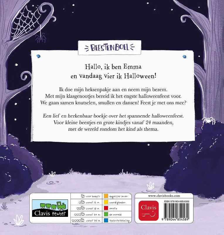 Emma viert Halloween | 9789044854589 Emma viert Halloween - Afbeelding 2