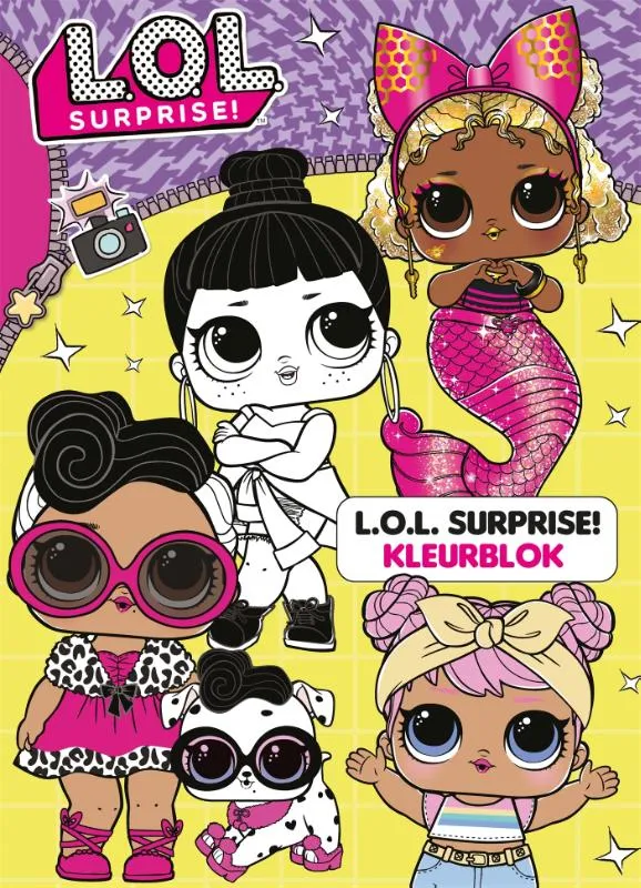 L.O.L. Surprise! Kleurblok | 9789047882039 L.O.L. Surprise! Kleurblok