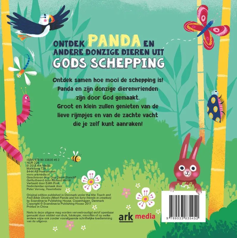 Ontdek panda en andere donzige dieren uit Gods schepping | 9789033835452 Ontdek panda en andere donzige dieren uit Gods schepping - Afbeelding 2