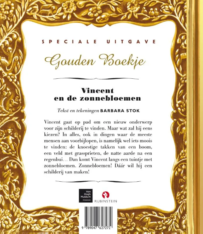 Vincent en de zonnebloemen | 9789047627272 Vincent en de zonnebloemen - Afbeelding 2