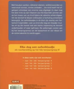 Alternative view of Vakantie oefenblaadjes herhalingsoefeningen taal en rekenen. Naar het 4de leerjaar, naar groep 6