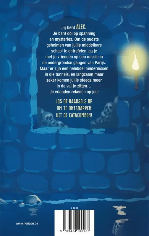 Ontsnap uit de catacomben | 9789464100983 Ontsnap uit de catacomben - Afbeelding 2