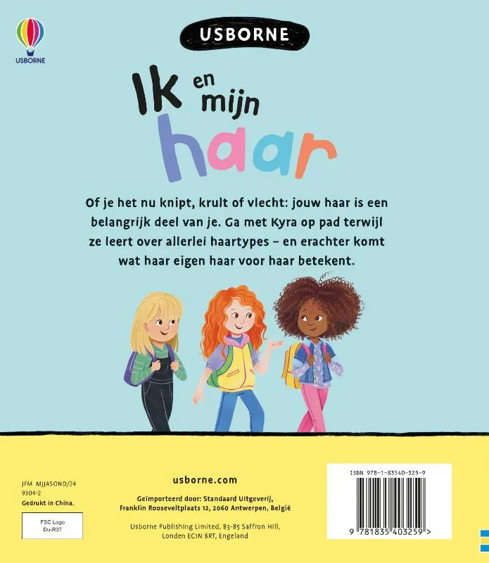 Ik en mijn haar | 9781835403259 Ik en mijn haar - Afbeelding 2