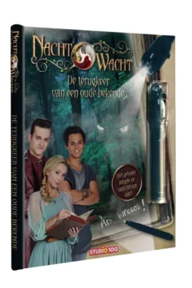 Nachtwacht - zoekboek met infrarood lampje