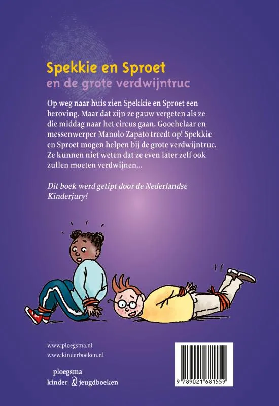 Spekkie en Sproet en de grote verdwijntruc | 9789021681559 Spekkie en Sproet en de grote verdwijntruc - Afbeelding 2