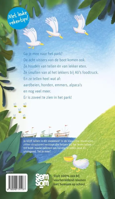 8 vissers naar het park | 9789048741137 8 vissers naar het park - Afbeelding 2