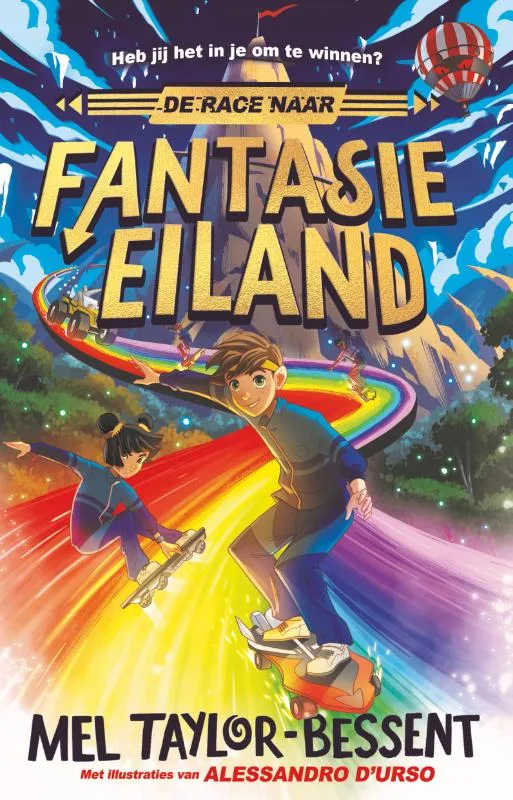 De race naar Fantasie-eiland | 9789464043426 De race naar Fantasie-eiland