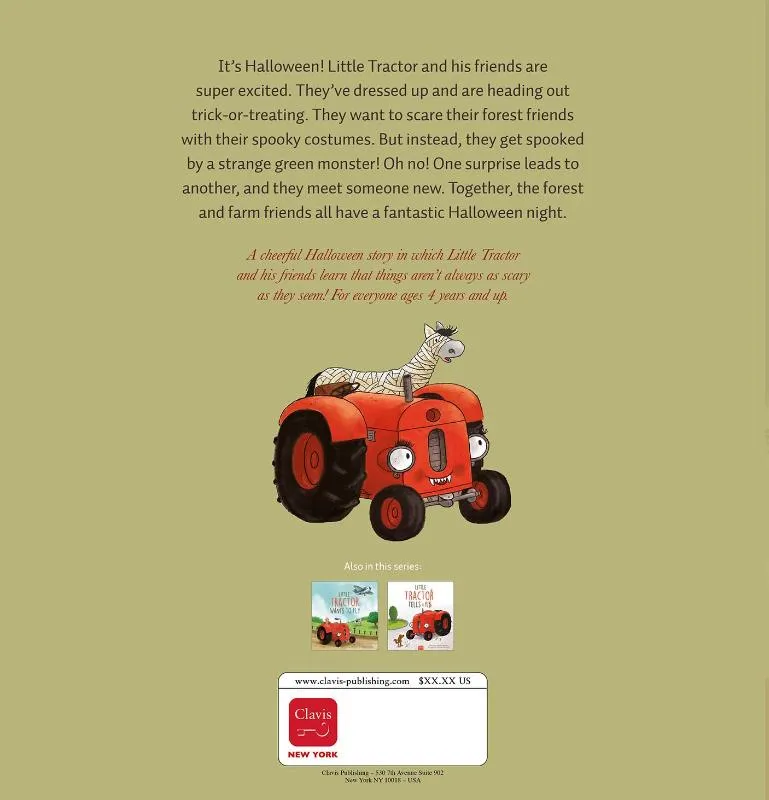 Little Tractor's Halloween | 9798890633422 Little Tractor's Halloween - Afbeelding 2