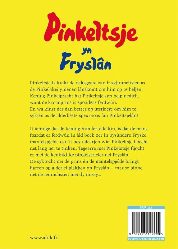 Pinkeltsje yn Fryslân | 9789493159990 Pinkeltsje yn Fryslân - Afbeelding 2
