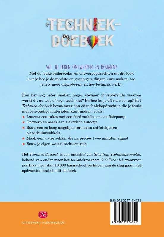 Techniek-doeboek | 9789057124921 Techniek-doeboek - Afbeelding 2