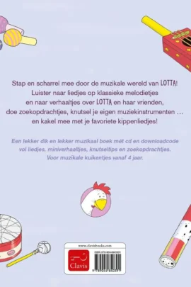 Het grote muziekboek van Lotta | 9789044840391