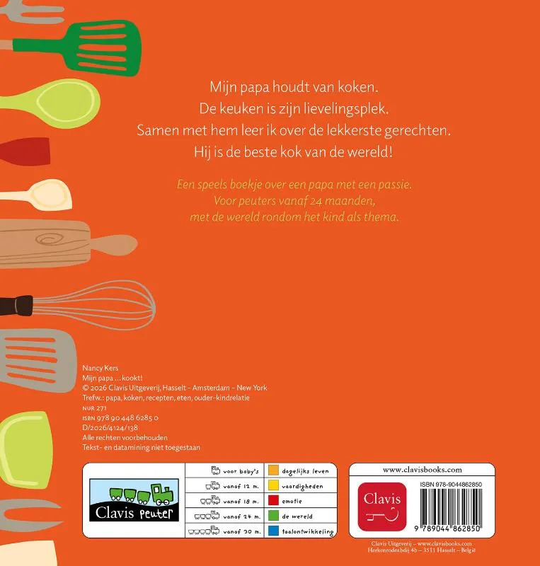 Mijn papa ... kookt! | 9789044862850 Mijn papa ... kookt! - Afbeelding 2