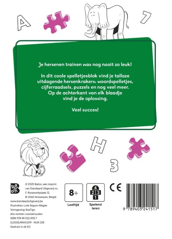 De leukste hersenkrakers 8+ | 9789403241517 De leukste hersenkrakers 8+ - Afbeelding 2