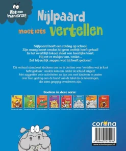 Alternative view of Nijlpaard moet iets vertellen