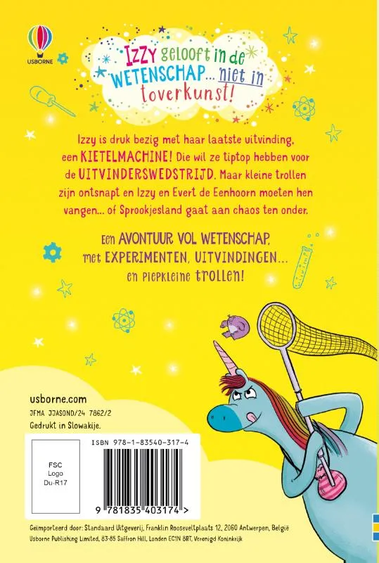 Izzy de uitvinder en de piepkleine trollen | 9781835403174 Izzy de uitvinder en de piepkleine trollen - Afbeelding 2