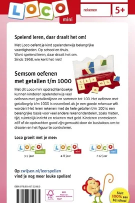 Alternative view of Loco mini semsom oefenen met getallen t/m 1000