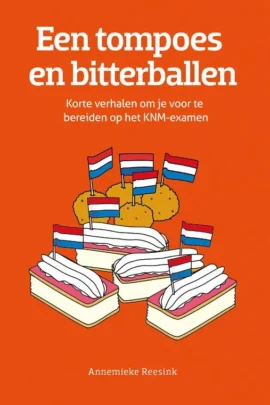 Een tompoes en bitterballen