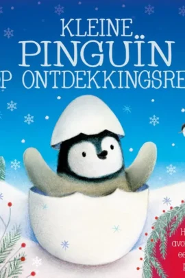 Kleine pinguïn op ontdekkingsreis