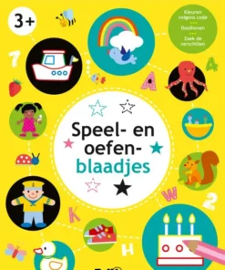Speel- en oefenblaadjes 3+ (oranje)