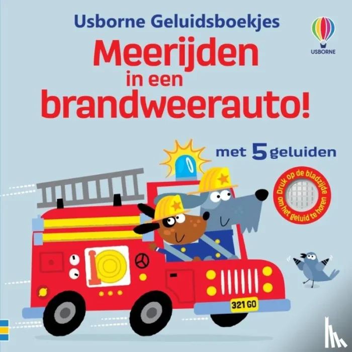 Meerijden in een brandweerauto