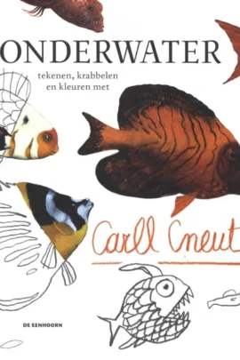 Onderwater tekenen, krabbelen en kleuren met Carll Cneut