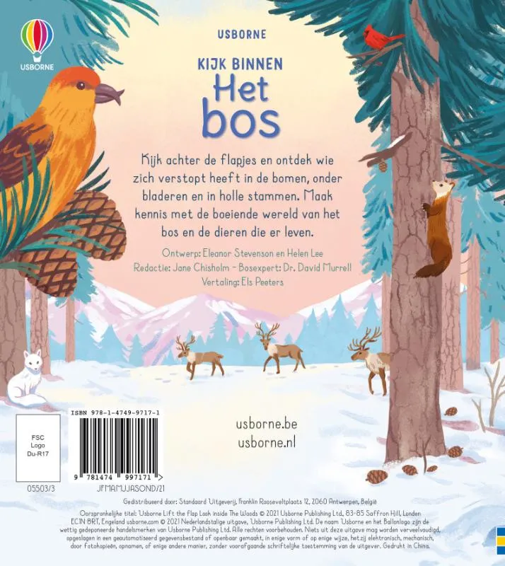 Het bos | 9781474997171 Het bos - Afbeelding 2