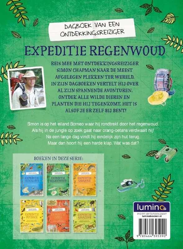 Expeditie regenwoud | 9789464395990 Expeditie regenwoud - Afbeelding 2