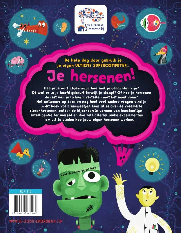 Dit boek zit vol met hersenen | 9789000380169 Dit boek zit vol met hersenen - Afbeelding 2