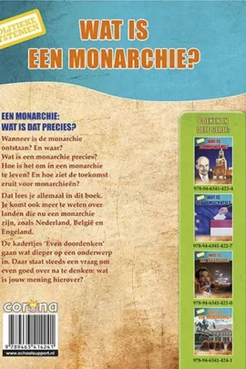 Wat is een monarchie? | 9789463414241 Wat is een monarchie? | 9789463414241