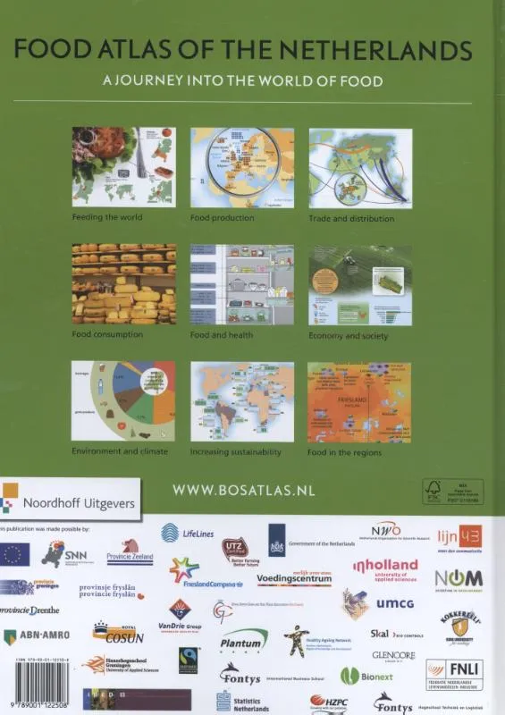 Food atlas of the Netherlands | 9789001122508 Food atlas of the Netherlands - Afbeelding 2