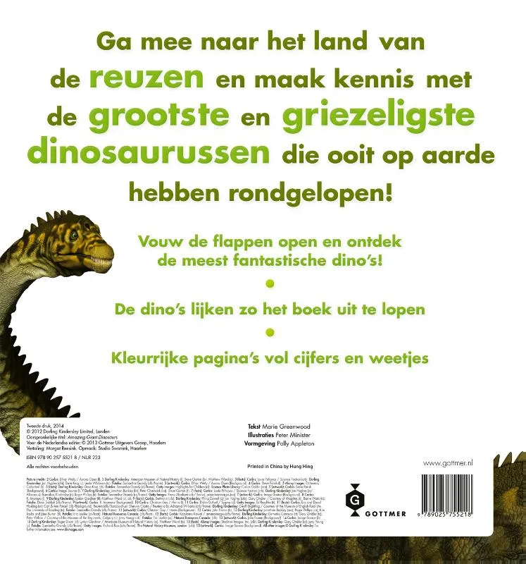 Giga grote dino's | 9789025755218 Giga grote dino's - Afbeelding 2