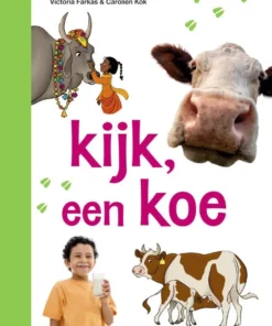 kijk, een koe