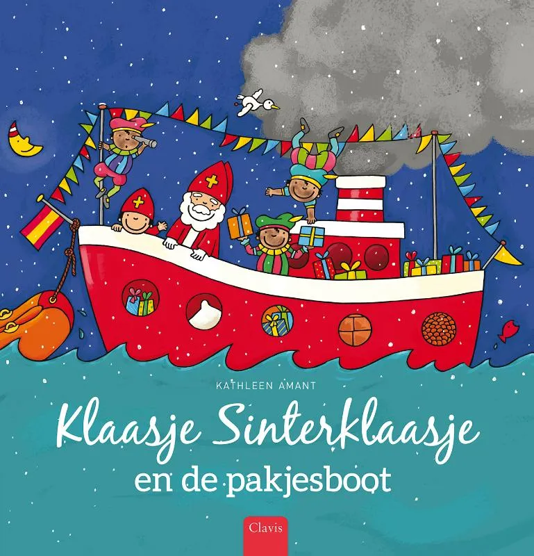 Klaasje Sinterklaasje en de pakjesboot | 9789044834437 Klaasje Sinterklaasje en de pakjesboot