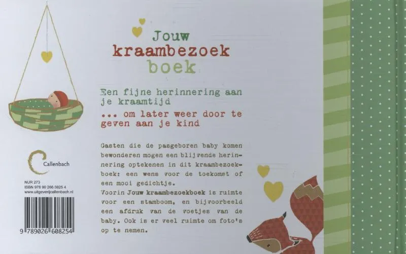 Jouw kraambezoekboek | 9789026608254 Jouw kraambezoekboek - Afbeelding 2