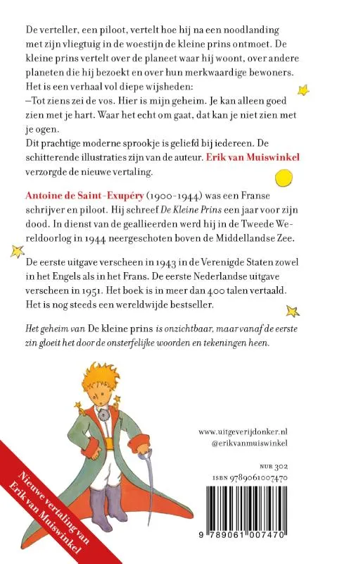 De kleine prins | 9789061007487 De kleine prins - Afbeelding 2