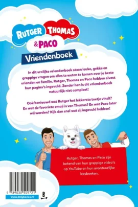 Alternative view of Rutger, Thomas & Paco Vriendenboek