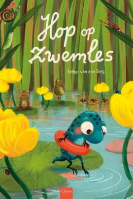 Hop op zwemles