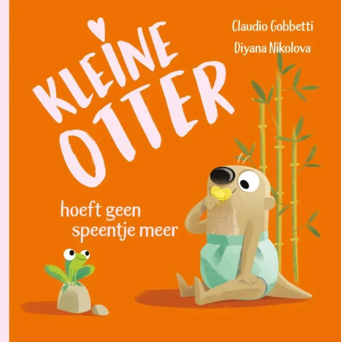 Kleine Otter hoeft geen speentje meer