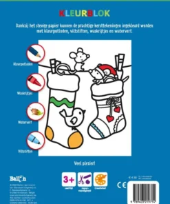 Kleurblok Kerstmis | 9789403219714