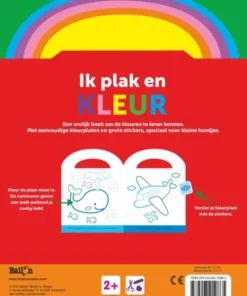 Ik plak en kleur 2+ | 9789403210865 Ik plak en kleur 2+ - Afbeelding 2