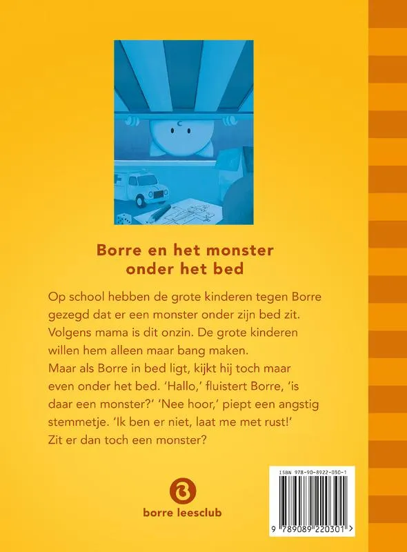 Borre en het monster onder het bed | 9789089220301 Borre en het monster onder het bed - Afbeelding 2