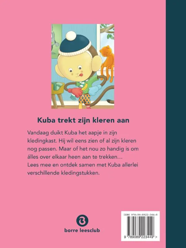 Kuba trekt zijn kleren aan | 9789089223449 Kuba trekt zijn kleren aan - Afbeelding 2