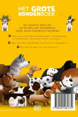 Het grote hondenboek | 9789401481779