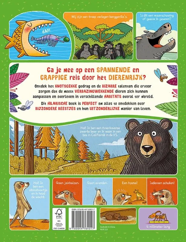De waanzinnige wereld van de dieren | 9789044764017 De waanzinnige wereld van de dieren - Afbeelding 2