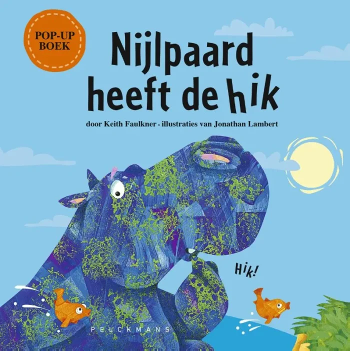 Nijlpaard heeft de hik