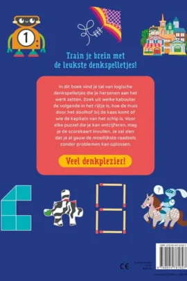 Denkspelletjes voor kleine slimmeriken (7-10 j.) | 9789044761627 Denkspelletjes voor kleine slimmeriken (7-10 j.) | 9789044761627