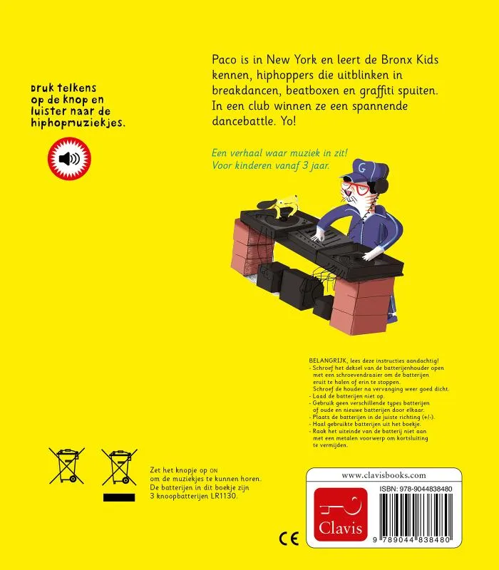 Paco en de hiphop | 9789044838480 Paco en de hiphop - Afbeelding 2